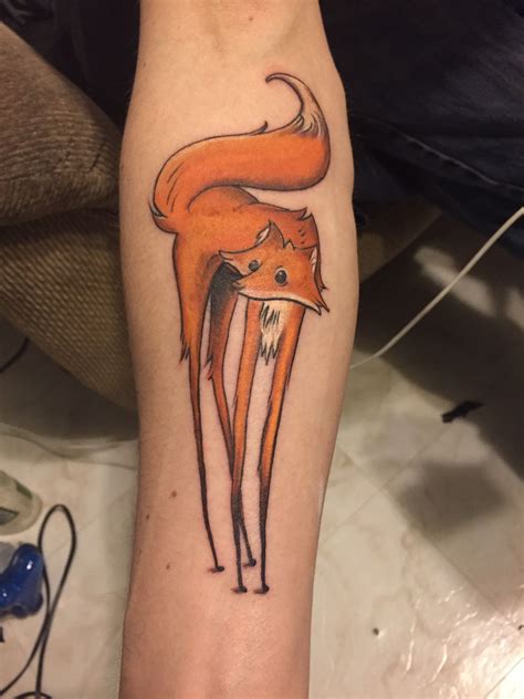 Someone Suggested I Should Post My New Tattoo Fox Tattoo Based Of The