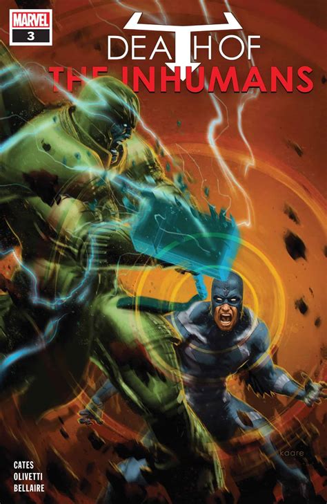 Marvel Comics Universe & Death Of The Inhumans #3 Spoilers: Black Bolt
