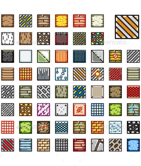 Top Down Tilesets For Creating Video Games By Getlost Graphicriver