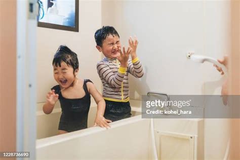 Young Japanese Girl Showering Photos And Premium High Res Pictures Getty Images