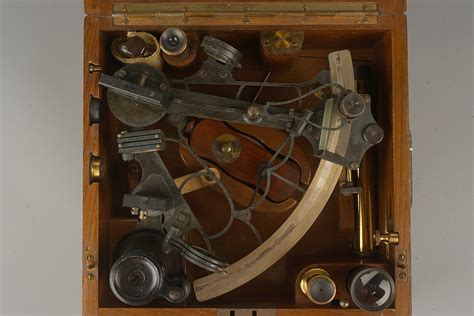 a good bell framed sextant by heath and co 1912 7 inch radius silver scale reading to 10 arc sec