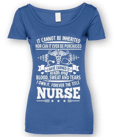 Forever The Title Nurse T Shirt Skiverr