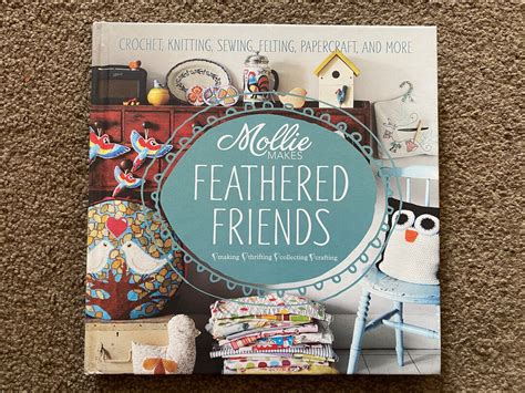 Mollie Makes Feathered Friends Book Making Thrifting Etsy