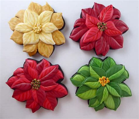 The useful set will bring an elegant decoration to the cakes or the cookies. Magnolia or Poinsettia Cookie Cutter and Fondant Cutter ...