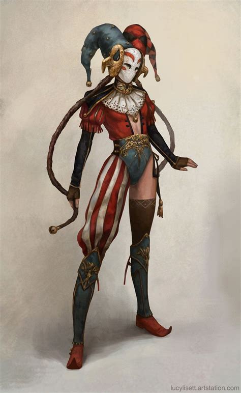 Jester Concept Art Characters Character Portraits Character Inspiration