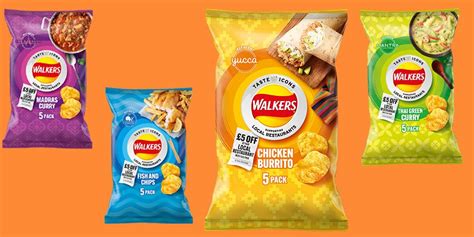 Walkers Crisps Flavours New Range Inspired By Restaurants