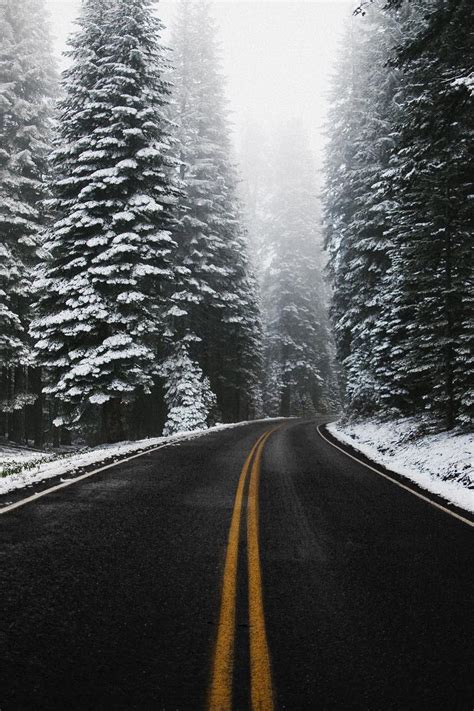 Draftthemes Voices Winter Road © Instagram High