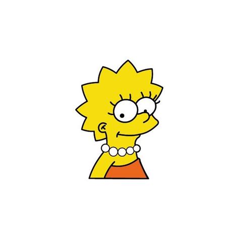 Passion Stickers Lisa Simpson From The Simpsons Decals Size 10 Cm