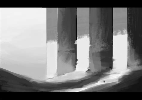 Student Work For 2d Value Painting In Concept Art Hacks Learn Squared