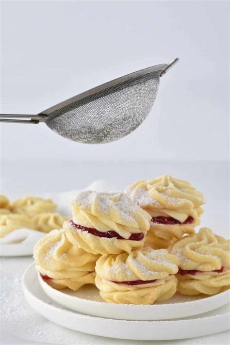 Viennese Whirls Recipe Sweet Snacks Viennese Whirls Recipes