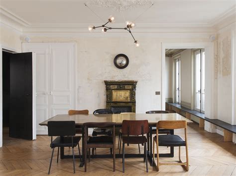 Classic Paris Apartment Goes Minimal With Stark Renovation Parisian