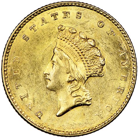 California gold smv.900 20 dolls. 1855 G$1 MS Gold Dollars | NGC