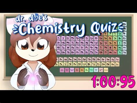 Dr Doe S Chemistry Quiz Hard Mode My Best Speedrun YouTube