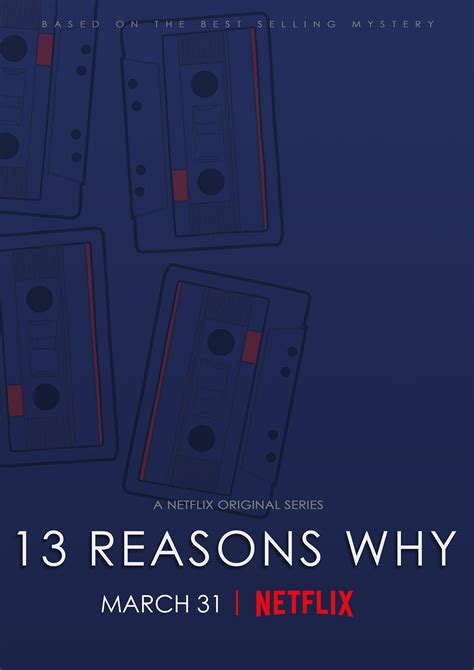 13 Reasons Why Poster Behance