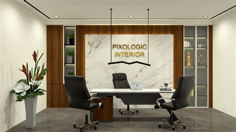 A Modern Office Interior Design Office Cabin Design Pixologic