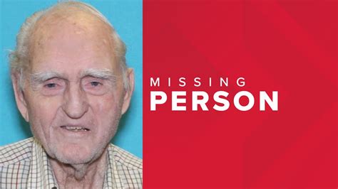 Silver Alert Issued For Missing 91 Year Old Man