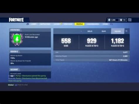 In addition to running and shooting you may have to cooperate with other. Fortnite stats & characters 600+Wins - YouTube