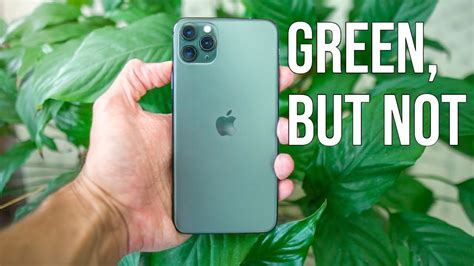 Iphone 11 Midnight Green Color 4 Minute Review And Color Comparison