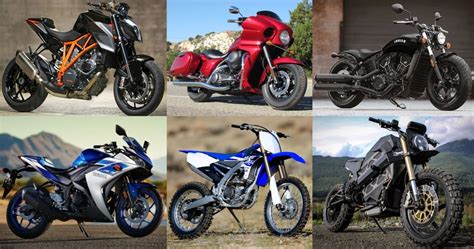 14 Types Of Motorcycles Explained With Complete Details With