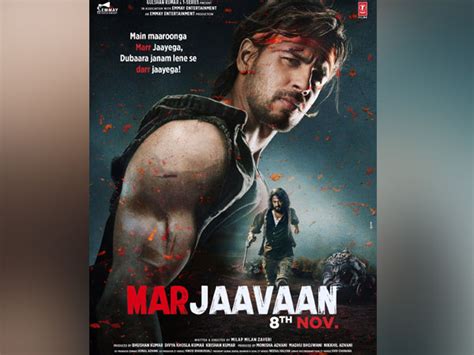 Sidharths Yet Another Feisty Look From Marjaavaan With A New Release
