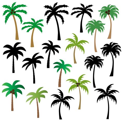 Palm Trees Graphics 341270 Vector Art At Vecteezy