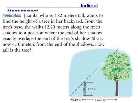 Ppt Indirect Measurement Powerpoint Presentation Free Download Id