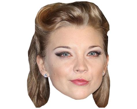 Cardboard Celebrity Masks Of Natalie Dormer Lifesize Celebrity Cutouts