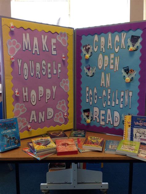 Forfar Academy Library On Twitter Easter Library Displays Library