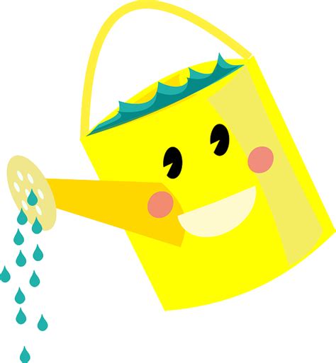 Watering Cans Splash Watering Can Cute Clipart Png Download Full