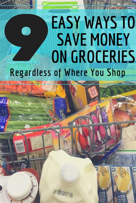 9 Easy Ways You Can Save Money On Groceries