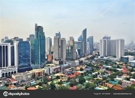 Makati Skyline Manila Stock Photo By ©tupungato 187102408
