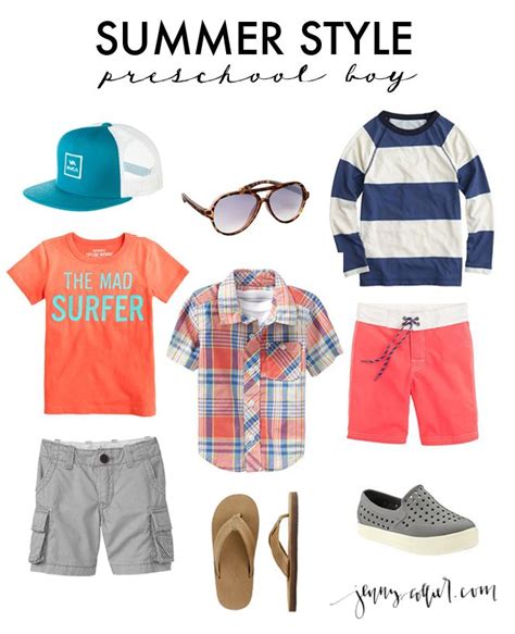 Summer Style For Preschool Boys And Girls Boy Fashion Kids Outfits