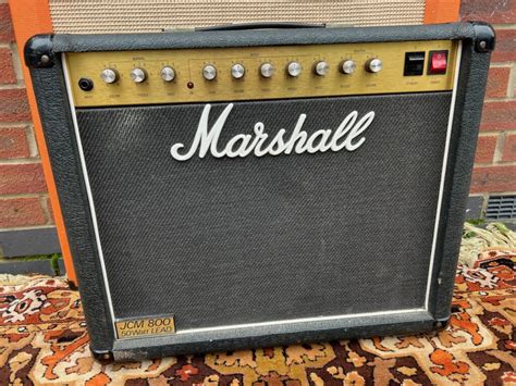 Vintage 1989 Marshall Jcm800 50w Lead Amplifier 1x12 Combo