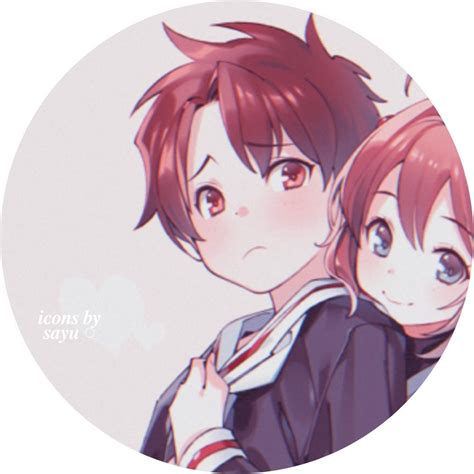 Pin By Cup On 益│couples Anime Child Dark Anime Guys Anime Icons