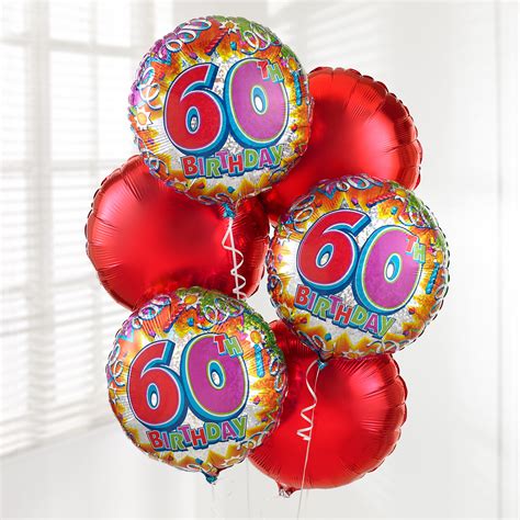 60th Birthday Balloon Bouquet Sweeneys Florist