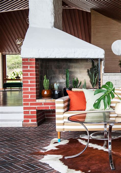 Mid Century Modern Brick Fireplace Fireplace Guide By Linda