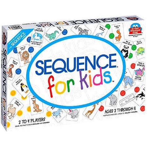 A Sequence Game Just For Kids Play A Card From Your Hand Place Your
