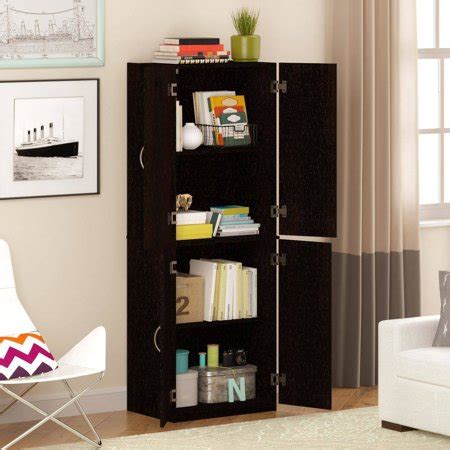 Whether you need a place to put some books or park a buick, we've got the unit size that will meet your needs. Mainstays Storage Cabinet, Multiple Finishes - Best Pantries