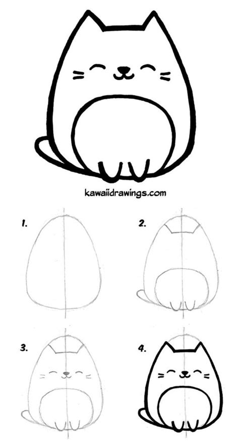 So, in order to start the instruction on how to draw an anime animal, you will need a pencil with a pen or a graphics tablet. How to draw a Cat: Easy Step by Step tutorial - The Smart ...