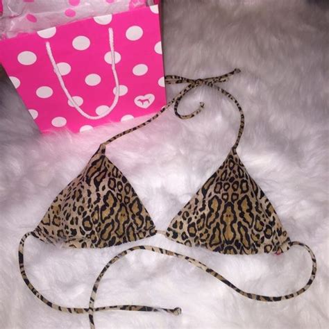 Vs Pink Leopard Bikini Top Leopard Bikini Top Leopard Bikini Pink