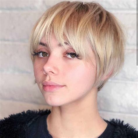 14 Casual Short Hairstyles With Bangs For Girls 2019