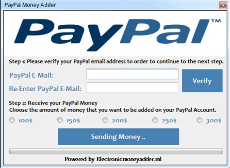 Some changes were implemented to improve the stability of the software. THE PAYPAL MONEY ADDER v.8.0 2017 ~ Money Adder