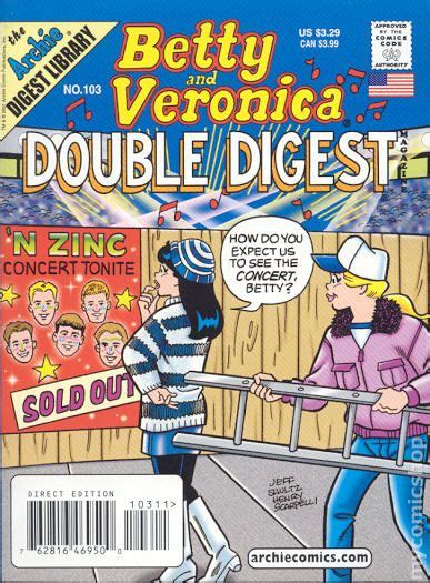 Betty And Veronica Double Digest 1987 Archie Comic Books