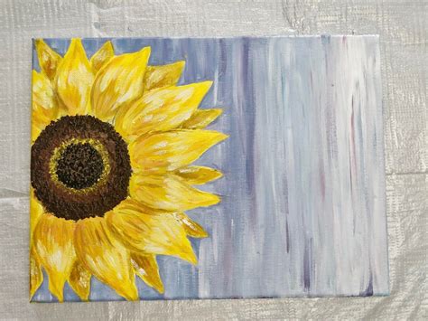 Wondering, what is chalk paint? How to Paint a Sunflower - Learn to Paint for Beginners Series in 2020 | Sunflower stencil ...