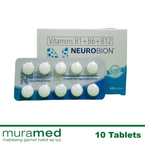 neurobion vitamin b complex tablet 10 s shopee philippines
