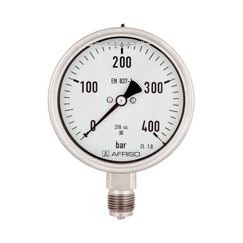 Bourdon Tube Pressure Gauges For Chemical Applications Type D8 With