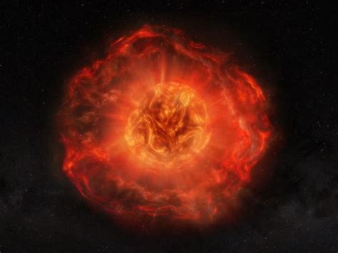 A Star Threw Off A Suns Worth Of Material And Then It Exploded