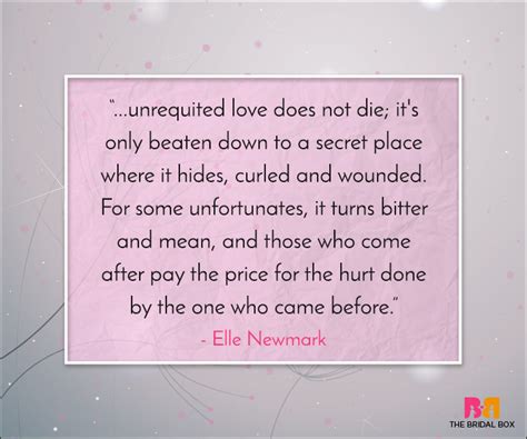 There are the lover and the beloved, but these two come from different countries. 11 Of The Best Unrequited Love Quotes. Time To Heal.