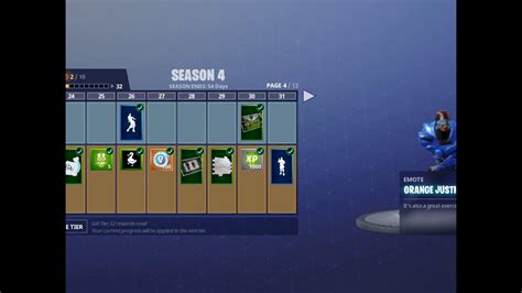 All Emotes Battle Pass From Fortnite Battle Royale Youtube