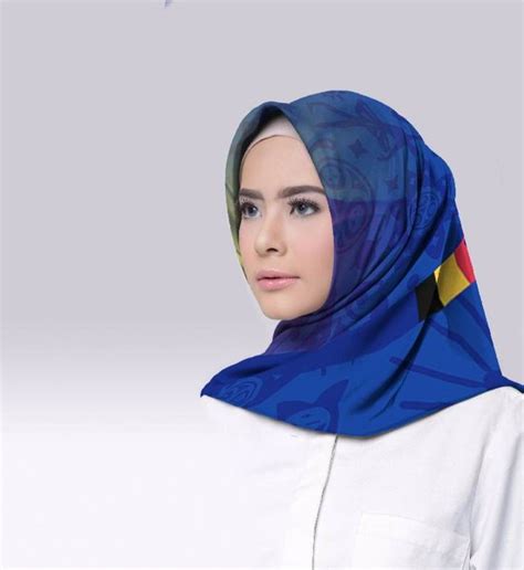 Jual Hijab Voal Premium Printed Hijab Cantik Jilbab Scarf Segi Empat Print Voal Voile Premium